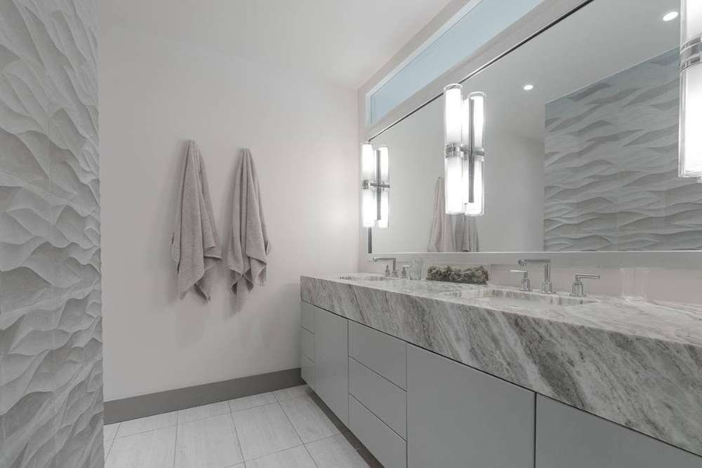 Walk-in shower remodel by Burson Construction
